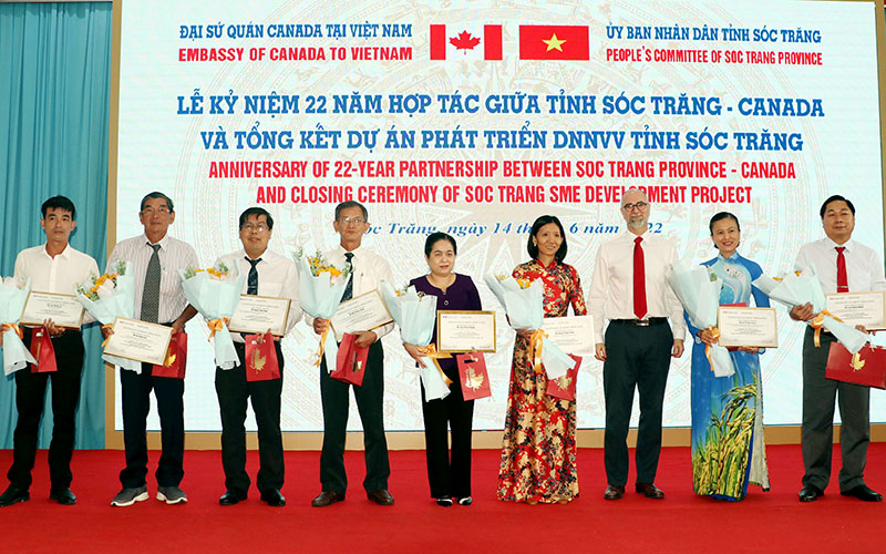 Soc Trang Province increases cooperation with Canadian partners